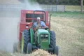Farmer Baling Hay Footage