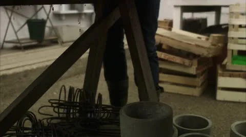 Farmer with ecological vegetables Stock Footage 11291182