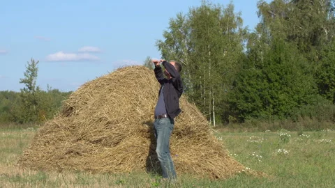 Farmer Video stock 97380264