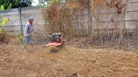 A Farmer Stock Footage 295405518