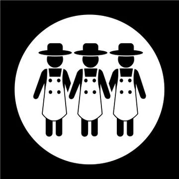 Farmer Icon Stock Illustration