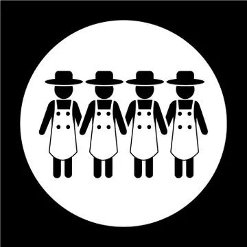 Farmer Icon Stock Illustration