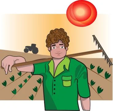 Farmer Stock Illustration