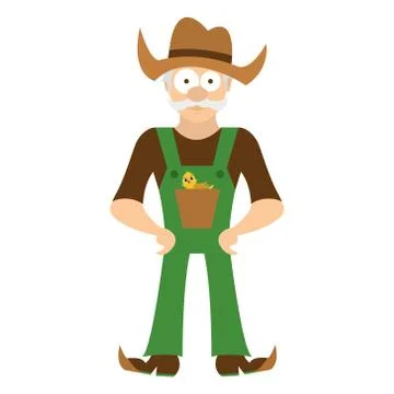 Farmer. Stock Illustration