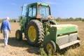 Farmer Sowing Seed Footage