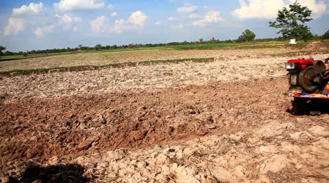 Farmer tractor 스톡 동영상 24875584