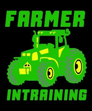 Farmer In Training Stock Illustration