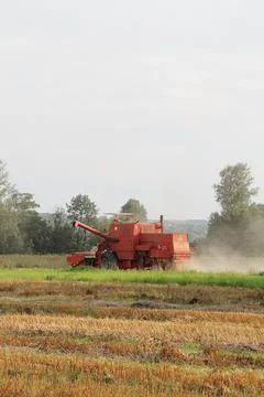 A farmer working in the field Stock Photos