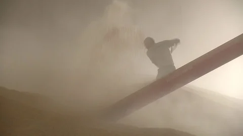 Farmer is working Stock Footage 86911766