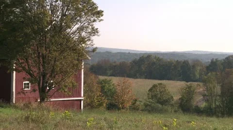 Farmers barn (1 of 4) Stock Footage 12679388