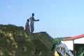 Farmers Loading Hay 03 Footage