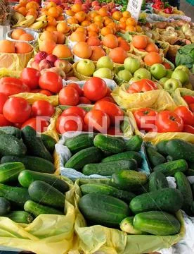 Farmer's market Stock Photos