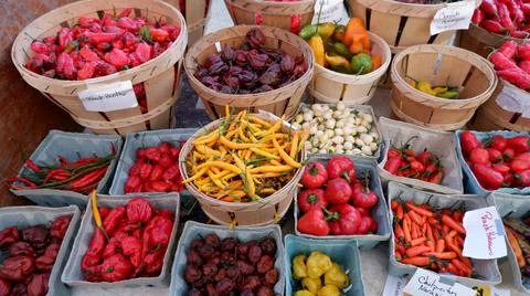 Farmer's Market Stock Photos