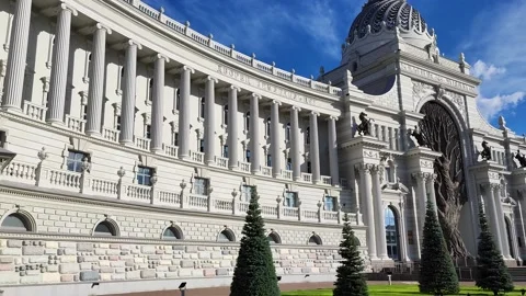 Farmers' Palace Stock Footage 201153277