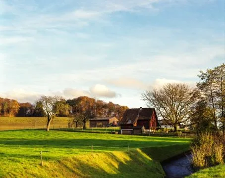 Farmhouse in the fall Photos