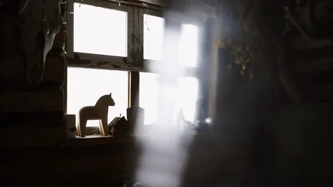 Farmhouse interior Stock Footage 87920228