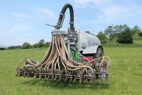 Farming Disc Injector. Stock Photos