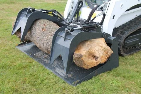 Farming Grapple Bucket. Foto stock