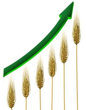 Farming industry 库存插图