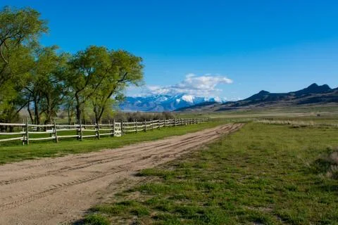 The Farming landscape Stock Photos