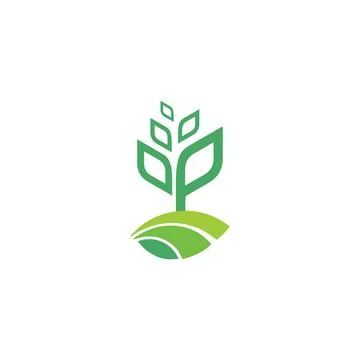 Farming logo e brand, symbol, design, graphic, minimalist.logo Stock Illustration