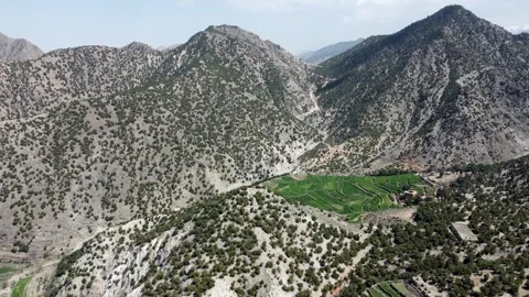 Farming on Mountain Peaks Stock Footage 274473732