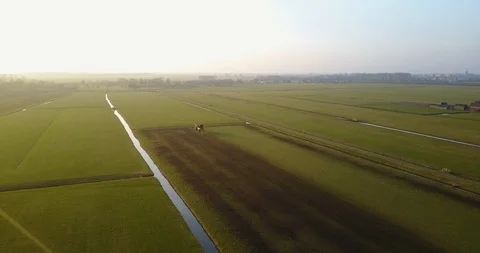 Farming in the Netherlands Stock Footage 101854062