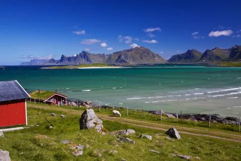 Farming in norway Stock Photos