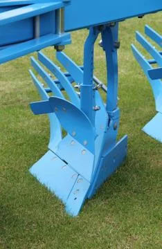 Farming Plough. Stock Photos