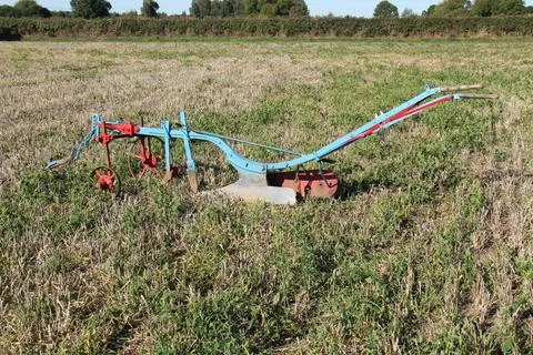 Farming Plough. Stock Photos