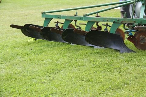 Farming Plough. Stock Photos