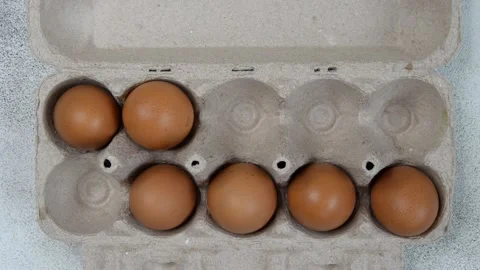 Farming products eggs Stock Footage 162700926