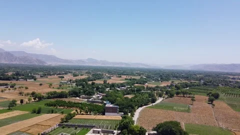 The farming scenery in Afghanistan Stock Footage 274868401