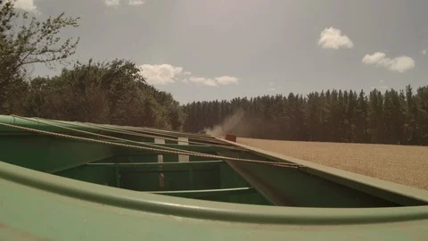 Farming truck timelapse Stock Footage 125078736