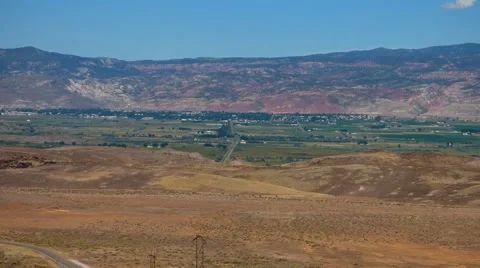 Farming Valley of Richfield Utah Stock-Footage 55006883