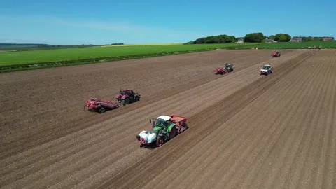 Farming The Wolds Stock Footage 241942176