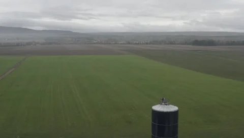 Farmland drone Stock Footage 235460994
