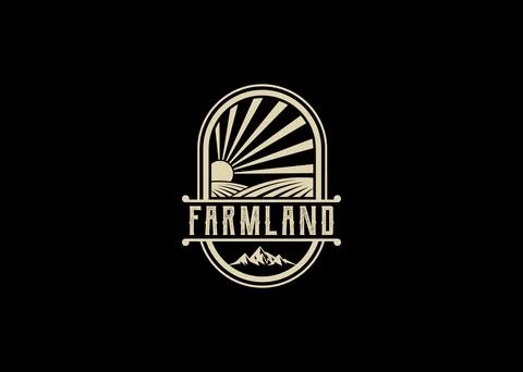 Farmland Stock Illustration