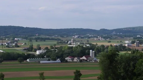 Farmland pan Video stock 76167701