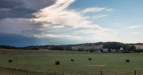 Farmland Timelapse Stock Footage 47195123