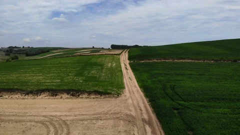 Farmlands. Stock Footage 116977709