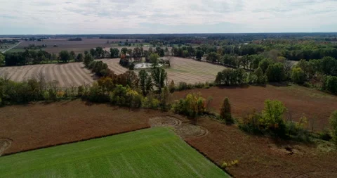 Farmlands of Ohio Stock Footage 146884516