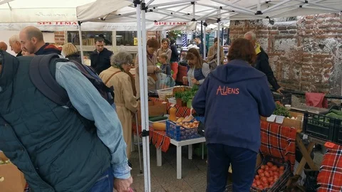 FarmMarketSF Stock Footage 117244274