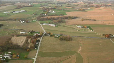 Farms in Lancaster County 스톡 동영상 613473