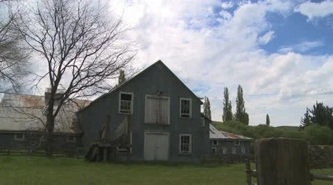 Farmshed timelapse Stock Footage 12281747