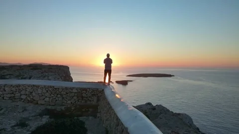 Faro Cavalleria Menorca Stock Footage 153147032