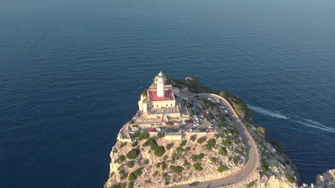 Faro de Formentor Video stock 103732791