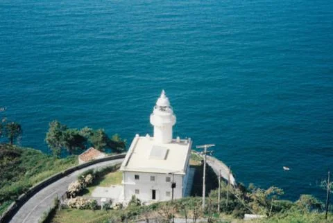 Faro de San Sebastian (Lighthouse) Stock Photos