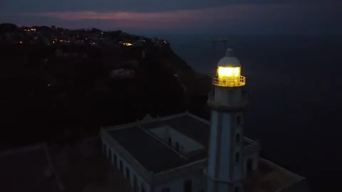 Faro de Xabia_Javea Lighthouse 스톡 동영상 312340829