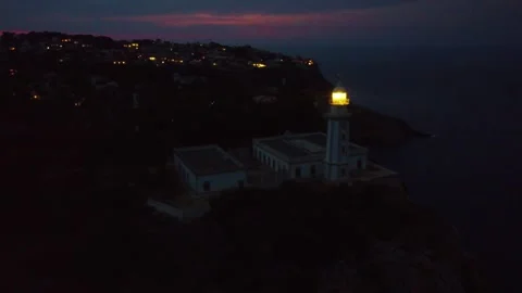 Faro de Xabia_Javea Lighthouse 스톡 동영상 312340866